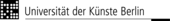 Logo der Universität der Künste Berlin