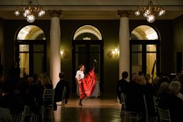 Wahrhaft ungarisches Temperament: Patrizia Unger mit der "Juliska aus Budapest"