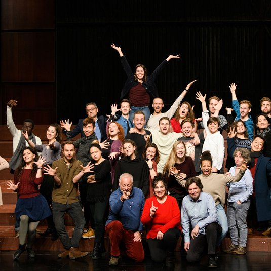 Das Ensemble von "Happy birthday, Lenny" (Foto: Jean-Marc Turmes)