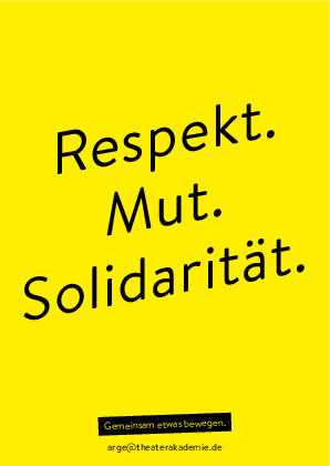 ARGE Postkarte "Respekt. Mut. Solidarität"